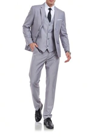 Men's Suits Gentleman Simple Slim Fit Single Breasted Business 3 Pieces Suit For Men Blazer Vest Pants Set Wedding Party Holiday Travel Size XS-3XL Fall Winter Clothes For Men